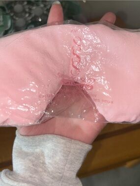 Avon Pink Plush Eye Mask